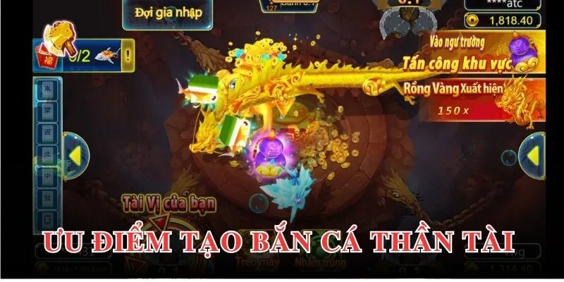 Ưu điểm tạo nên thương hiệu bộ môn bắn cá đổi thưởng đỉnh cao 