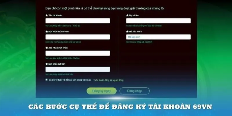 Quy trình đăng ký 69VN đơn giản và chi tiết