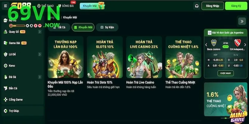 Fo88 với nhiều hoạt động khuyến mãi thú vị